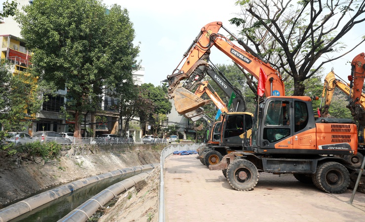 Khởi công Dự án Cải tạo, chỉnh trang, tái thiết công viên tuyến hai bên sông Tô Lịch- Ảnh 5.