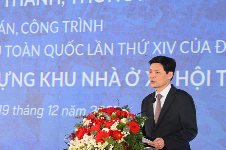 Khởi công Dự án đầu tư xây dựng Khu nhà ở xã hội Tiên Dương 1 chào mừng Đại hội Đảng lần thứ XIV- Ảnh 2.