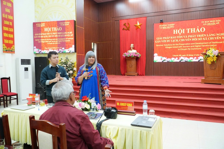Hội thảo bảo tồn và phát triển làng nghề gắn với du lịch, chuyển đổi số- Ảnh 4.