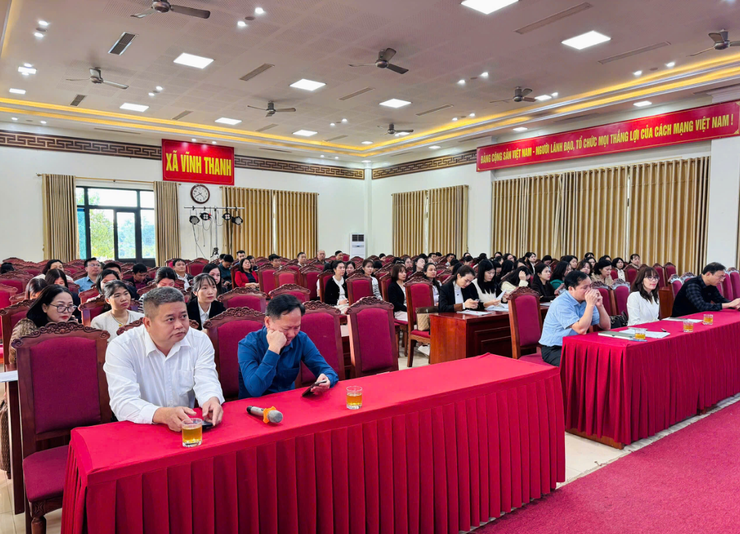 Vĩnh Thanh: Tổ chức lớp tập huấn kỹ năng tham mưu nâng cao các Chỉ số PAR INDEX, SIPAS và PAPI năm 2025- Ảnh 1.