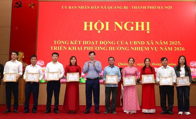 Năm 2026 xã Quảng Bị tập trung thực hiện 10 nhiệm vụ trọng tâm- Ảnh 1.