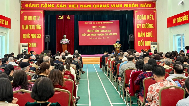 Phường Nghĩa Đô giải quyết các "điểm nghẽn" trong năm 2026- Ảnh 1.