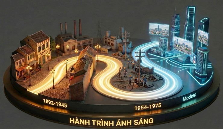 EVNHANOI launches digital heritage space tracing light and capital memories through time- Ảnh 5.