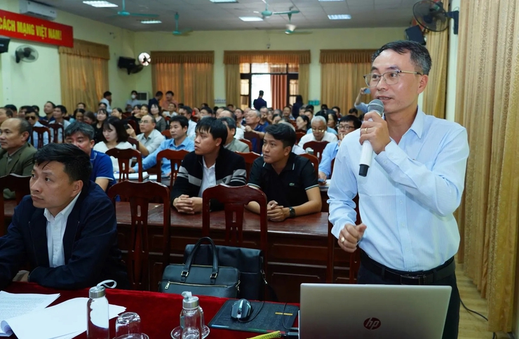 Xã Thường Tín: Công tác GPMB dự án Khu đô thị thể thao Olympic sẽ hoàn thành đúng tiến độ- Ảnh 1.