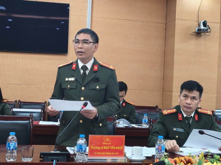 Tăng cường công tác kiểm tra, giám sát trong lực lượng Công an Thành phố- Ảnh 2.