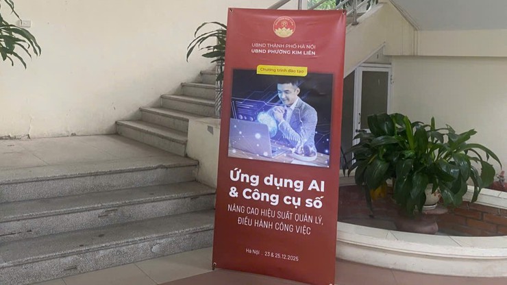 Phường Kim Liên quyết tâm đẩy mạnh ứng dụng công nghệ thông tin, trí tuệ nhân tạo trong hoạt động quản lý, điều hành- Ảnh 3.