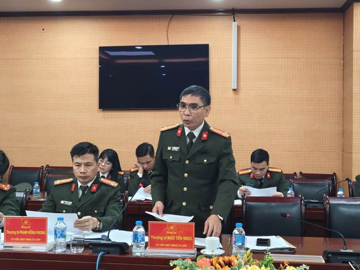 Tăng cường công tác kiểm tra, giám sát trong lực lượng Công an Thành phố- Ảnh 3.