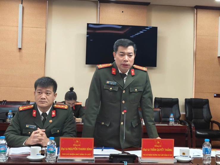 Tăng cường công tác kiểm tra, giám sát trong lực lượng Công an Thành phố- Ảnh 1.