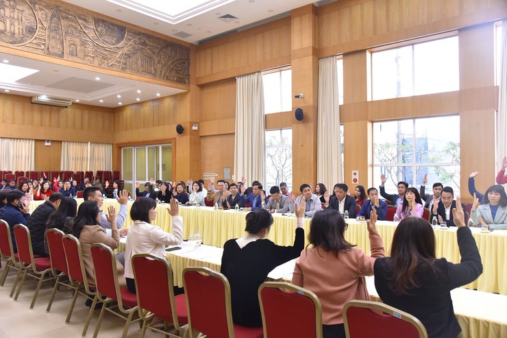 Phường Hoàn Kiếm lấy ý kiến cử tri nơi công tác đối với người ứng cử đại biểu HĐND phường nhiệm kỳ 2026 - 2031- Ảnh 6.