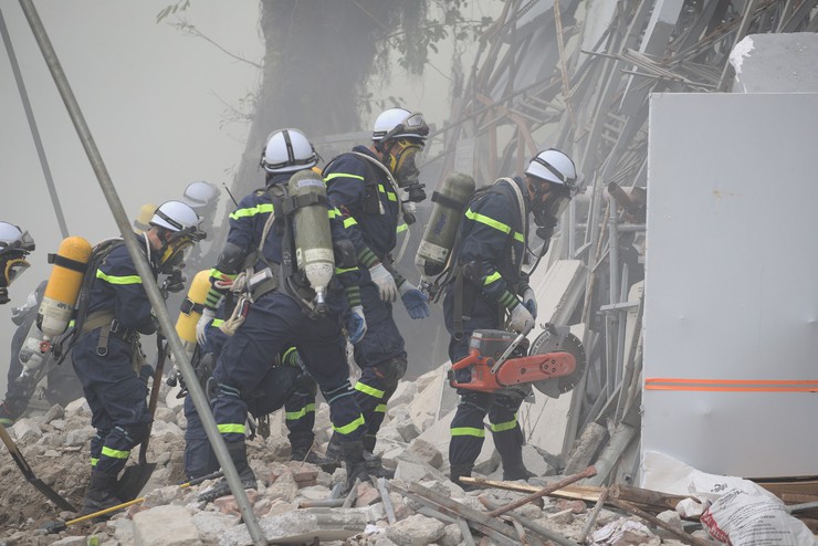 Hanoi carries out fire prevention drill- Ảnh 4.