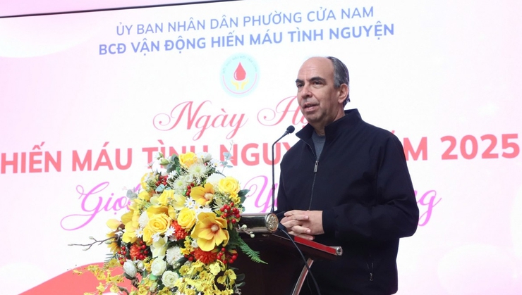 “Ngày hội Hiến máu tình nguyện năm 2025” phường Cửa Nam- Ảnh 5.