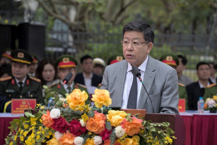 Hanoi carries out fire prevention drill- Ảnh 2.