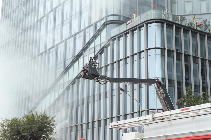 Hanoi carries out fire prevention drill- Ảnh 5.