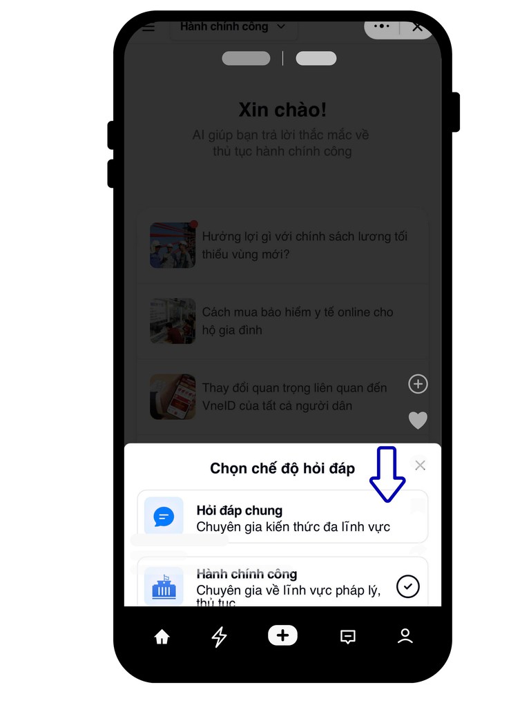 Phường Lĩnh Nam thực hiện tích hợp trợ lý&nbsp;công dân số trên Zalo OA của UBND phường để hỗ trợ người dân, doanh nghiệp thực hiện&nbsp;hỏi đáp 24/7 các thông tin về thủ tục hành chính và pháp lý.- Ảnh 4.