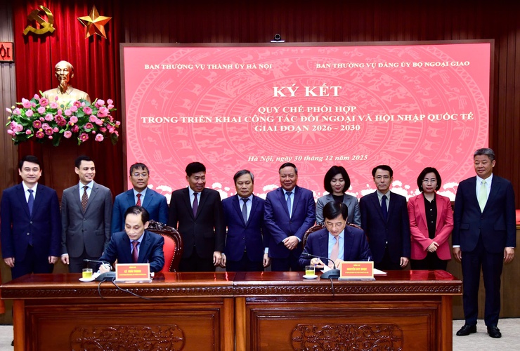 Hà Nội và Bộ Ngoại giao tăng cường phối hợp trong công tác đối ngoại và hội nhập quốc tế- Ảnh 4.