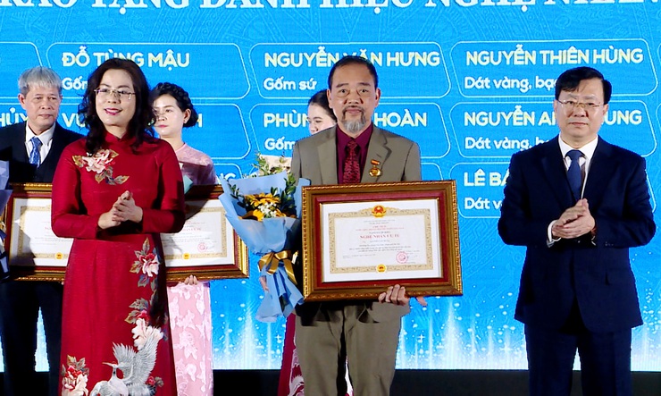 64 nghệ nhân được phong tặng danh hiệu Nghệ nhân Hà Nội- Ảnh 3.