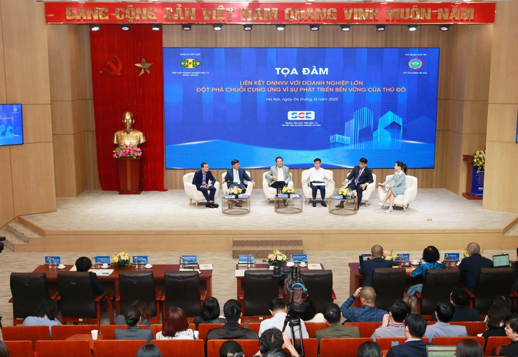 Liên kết doanh nghiệp nhỏ và vừa với doanh nghiệp lớn: Đột phá chuỗi cung ứng vì sự phát triển bền vững của Thủ đô- Ảnh 1.