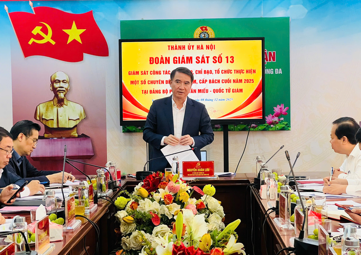 Phường Văn Miếu - Quốc Tử Giám thực hiện tốt 8 nhiệm vụ theo các nội dung chuyên đề rõ người, rõ việc- Ảnh 3.