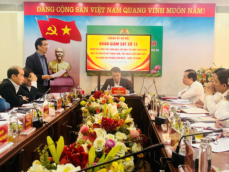 Phường Văn Miếu - Quốc Tử Giám thực hiện tốt 8 nhiệm vụ theo các nội dung chuyên đề rõ người, rõ việc- Ảnh 2.