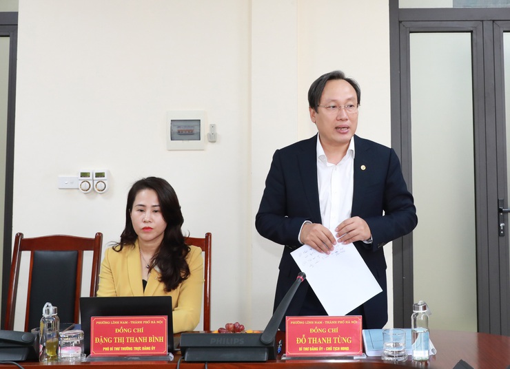 Cần tư duy mới, cách làm mới để xây dựng phường Lĩnh Nam phát triển xứng kỳ vọng- Ảnh 2.