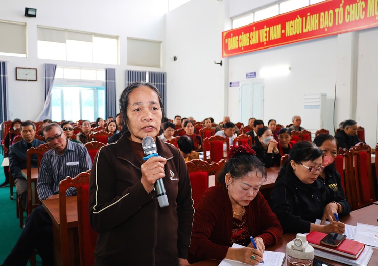 Phường Tùng Thiện tổ chức Hội nghị đối thoại với tổ chức, công dân thực hiện thủ tục hành chính- Ảnh 2.