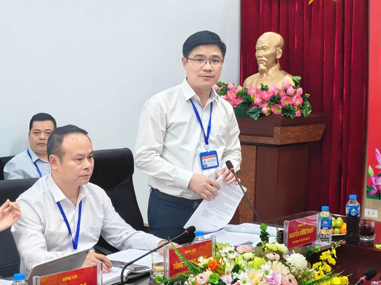 Đoàn giám sát số 15 của Ban Thường vụ Thành ủy Hà Nội làm việc tại xã Trung Giã và Đa Phúc- Ảnh 2.