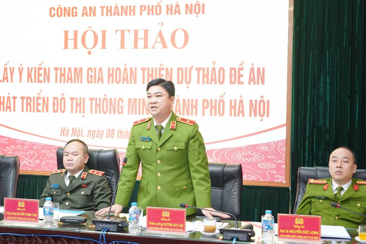 Hội thảo lấy ý kiến hoàn thiện dự thảo Đề án phát triển đô thị thông minh thành phố Hà Nội- Ảnh 3.