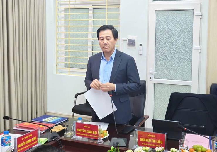 Đoàn giám sát số 15 của Ban Thường vụ Thành ủy Hà Nội làm việc tại xã Trung Giã và Đa Phúc- Ảnh 3.