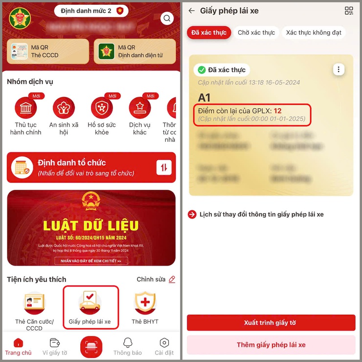 Hà Nội: Cảnh báo thủ đoạn mạo danh Công an hướng dẫn tích hợp điểm giấy phép lái xe- Ảnh 1.