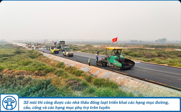 Đường vành đai 4: Ngỡ ngàng diện mạo sau 19 tháng thi công- Ảnh 6.