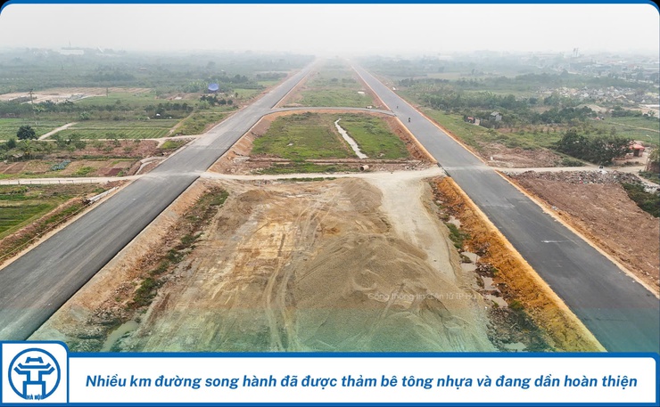 Đường vành đai 4: Ngỡ ngàng diện mạo sau 19 tháng thi công- Ảnh 5.