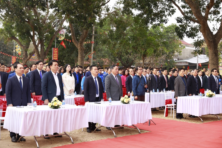 Đông Anh khai mạc các hoạt động văn hóa - thể thao tại Lễ hội Cổ Loa Xuân Ất Tỵ 2025- Ảnh 1.