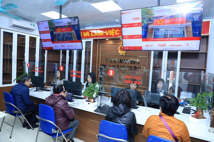 Khai trương Trung tâm Phục vụ hành chính công số 1 quận Đống Đa- Ảnh 6.