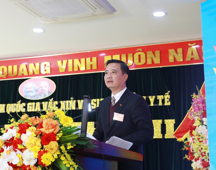 Đại hội điểm Đảng bộ Viện kiểm định Quốc gia Vắc xin và Sinh phẩm y tế- Ảnh 4.