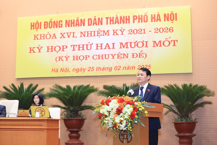 Khai mạc kỳ họp thứ 21 HĐND Thành phố khóa XVI- Ảnh 2.