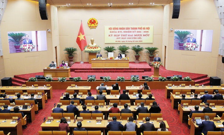 Khai mạc kỳ họp thứ 21 HĐND Thành phố khóa XVI- Ảnh 5.
