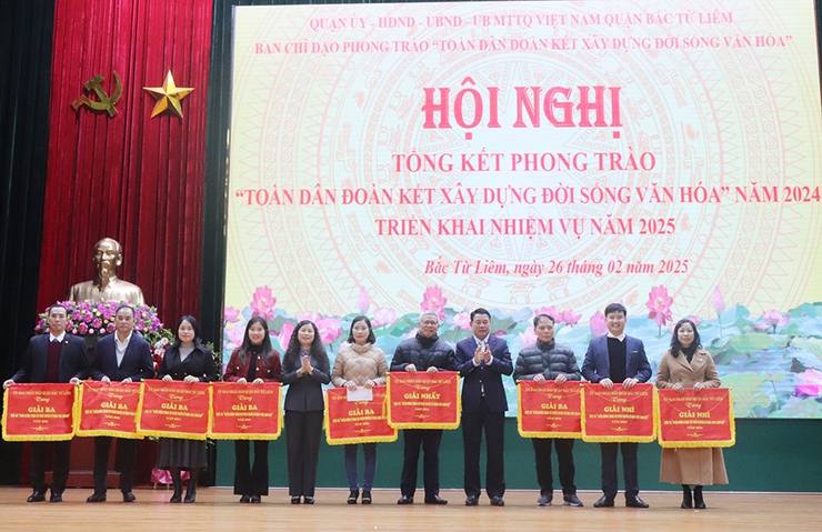Bắc Từ Liêm: Chuyển biến tích cực trong phong trào "Toàn dân đoàn kết xây dựng đời sống văn hóa"- Ảnh 2.