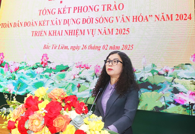 Bắc Từ Liêm: Chuyển biến tích cực trong phong trào "Toàn dân đoàn kết xây dựng đời sống văn hóa"- Ảnh 3.