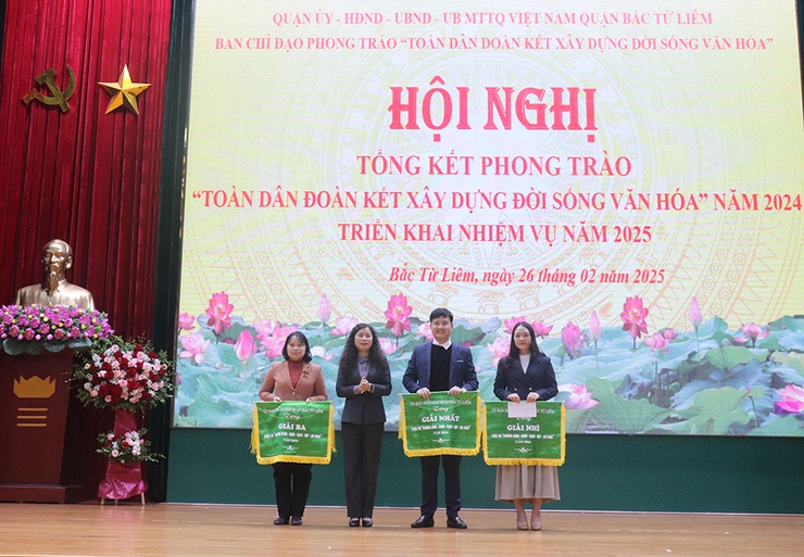 Bắc Từ Liêm: Chuyển biến tích cực trong phong trào "Toàn dân đoàn kết xây dựng đời sống văn hóa"- Ảnh 4.