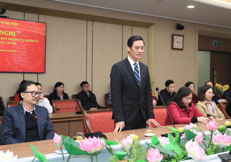 Đồng chí Lê Thanh Nam được bổ nhiệm Phó Trưởng Ban Tổ chức Thành ủy- Ảnh 4.