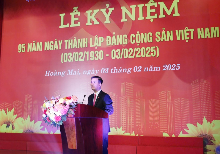 Quận Hoàng Mai kỷ niệm 95 năm Ngày thành lập Đảng Cộng sản Việt Nam- Ảnh 3.