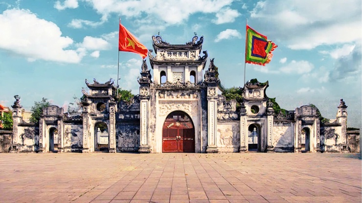 Chùa Bối Khê đón Bằng di tích quốc gia đặc biệt trong Lễ khai hội Xuân Ất Tỵ 2025- Ảnh 1.