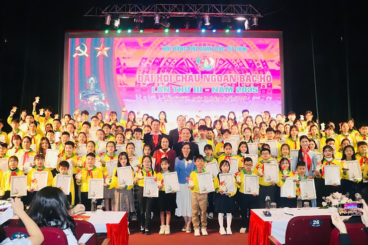Đại hội “Cháu ngoan Bác Hồ” quận Bắc Từ Liêm lần thứ III- Ảnh 2.