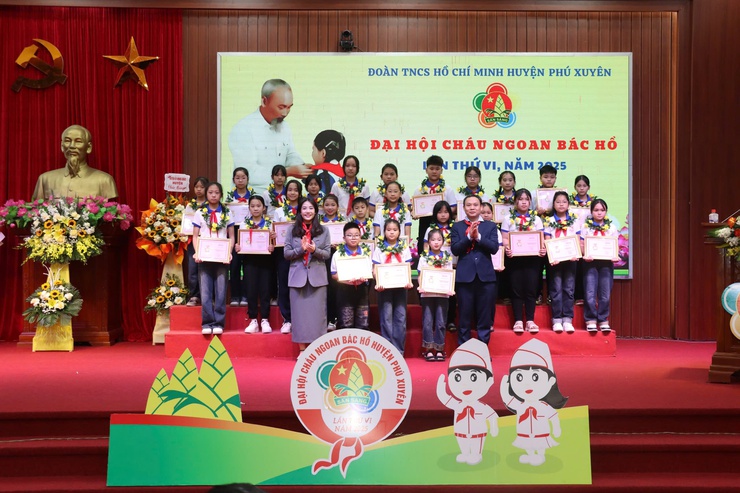 Phú Xuyên: 55.980 em đội viên được nhận chuyên hiệu “Cháu ngoan bác Hồ - chủ nhân Thăng long”- Ảnh 6.