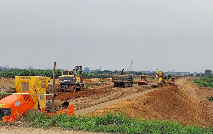 Huyện Hoài Đức: Giải phóng mặt bằng Dự án đầu tư xây dựng đường Vành đai 4 đạt 98,56%- Ảnh 2.