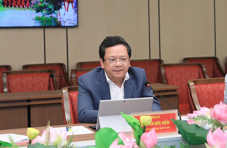 Hà Nội sẵn sàng chia sẻ kinh nghiệm chuyển đổi số các cơ quan Đảng với tỉnh Cà Mau- Ảnh 3.