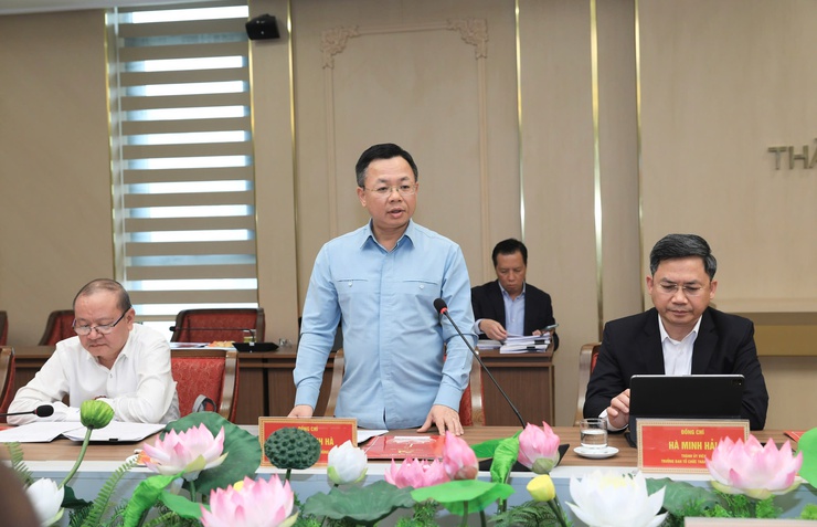 Hà Nội sẵn sàng chia sẻ kinh nghiệm chuyển đổi số các cơ quan Đảng với tỉnh Cà Mau- Ảnh 2.