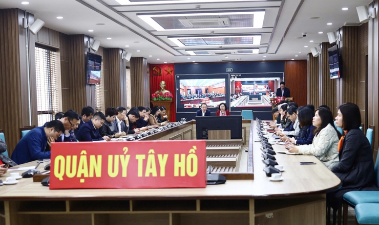 Quận Tây Hồ đẩy mạnh tinh gọn bộ máy: Hiệu quả từ sự đồng thuận- Ảnh 4.
