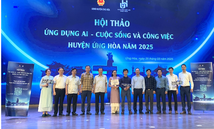 Huyện Ứng Hòa: Ứng dụng trí tuệ nhân tạo trong phát triển kinh tế - xã hội- Ảnh 3.