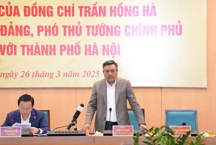 Phó Thủ tướng Trần Hồng Hà: Hà Nội cần phấn đấu giải ngân trên 100% kế hoạch vốn đầu tư công- Ảnh 5.